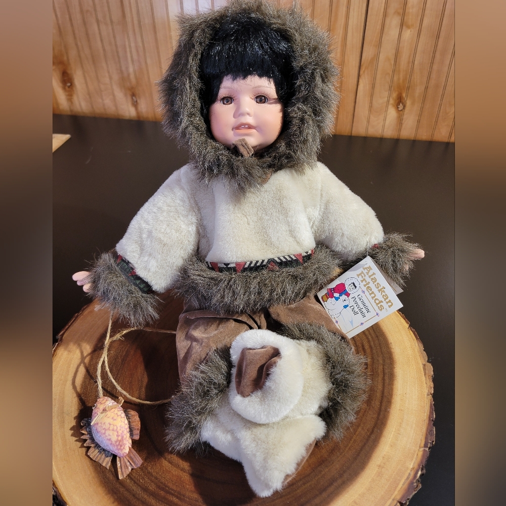 Alaskan Friends Genuine Porcelain Doll